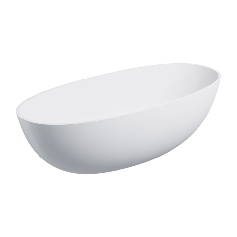Cazi baie - Omnires Shell M+ cadă freestanding 175x78 cm ovală alb SHELL175WWBM