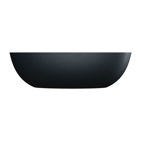 Omnires Shell M+ cadă freestanding 175x78 cm ovală negru SHELL175WWBLV [2]