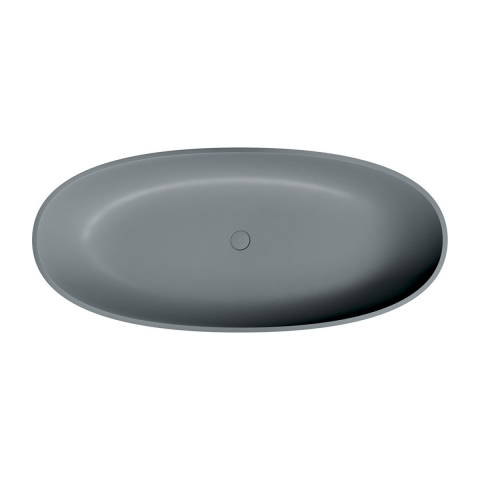 Omnires Shell M+ cadă freestanding 175x78 cm ovală SHELL175WWAG [2]
