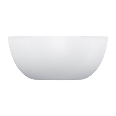 Omnires Shell M+ lavoar 35x35 cm rotund sub blat alb SHELL350UNBM [2]