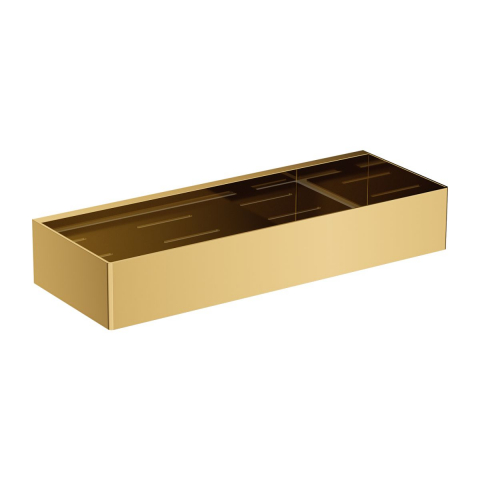 Accesorii baie - Omnires Uni coș de baie auriu UN10335GL