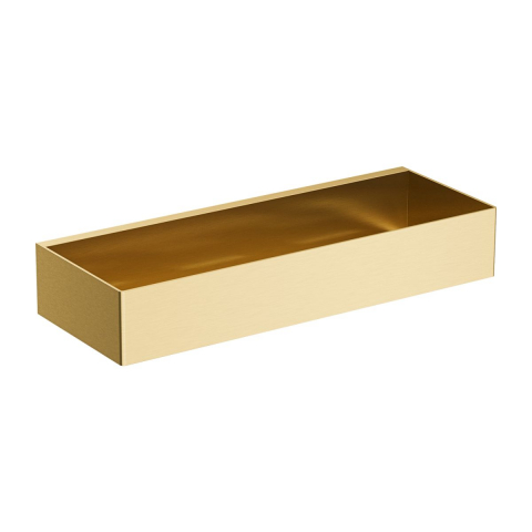 Accesorii baie - Omnires Uni coș de baie auriu UN10335GLB