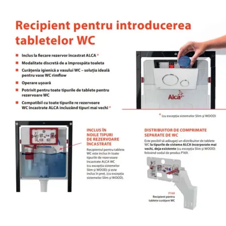 Pachet vas wc Fluminia Minerva cu capac slim softclose si rezervor wc Alcadrain Sadromodul AM101/1120 [10]