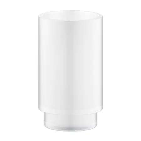 Accesorii lavoar - Pahar Grohe Selection alb - sticla mata