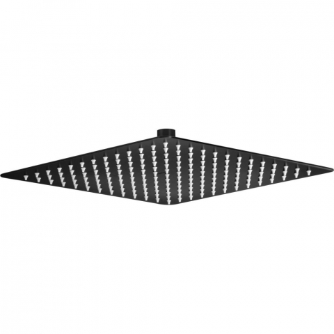Brate si palarii dus - Palarie de dus Deante Floks negru 30x30cm