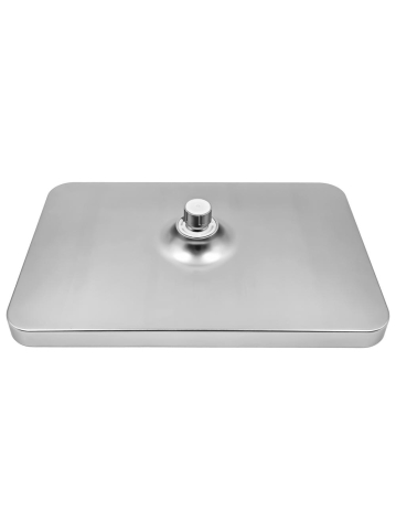 Palarie de dus dreptunghiulara REA JS-032 nickel periat 380x210mm ABS [6]
