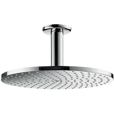 Brate si palarii dus - Palarie de dus fix cu brat Hansgrohe, Raindance S, montaj pe tavan, crom