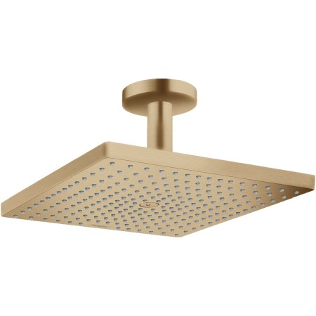 Brate si palarii dus - Palarie de dus, Hansgrohe, Raindance E 300, cu brat de tavan, bronz periat
