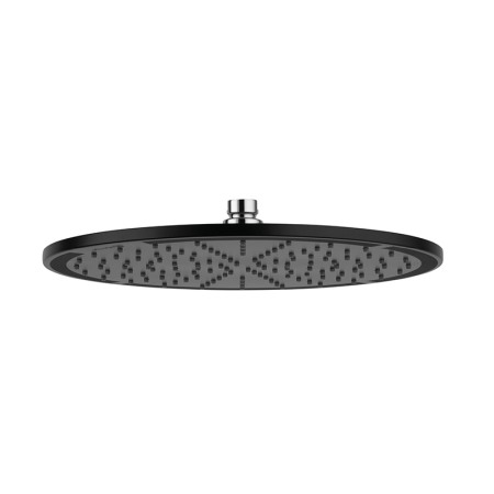 Brate si palarii dus - Palarie de dus, Kludi, A-QA, rotunda, diametrul de 30 cm, negru mat