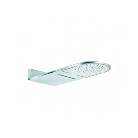Brate si palarii dus - Palarie de dus montare pe perete Kludi A-QA Rain 250 mm 2 jeturi crom