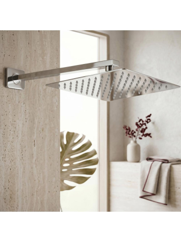 Pălărie de duș pătrată REA JS-P015 300x300mm crom inox [3]