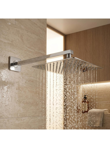 Pălărie de duș pătrată REA JS-P015 300x300mm crom inox [4]