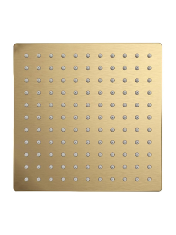 Palarie dus patrata Rea JS-P015BG 25cm auriu periat inox [7]