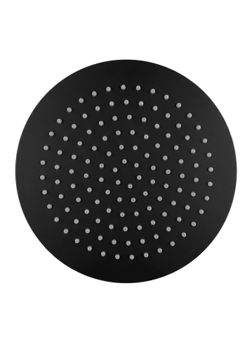 Cap de dus rotund REA JS-P014B negru 250mm inox [6]
