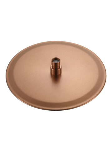 Cap de dus rotund Rea JS-P014BRG 300mm cupru periat inox anti-calc [8]