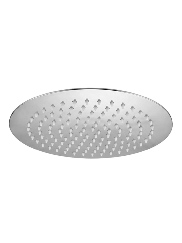 Brate si palarii dus - Cap de dus rotund Rea JS-P014 crom 250mm inox sistem Anti-Calc