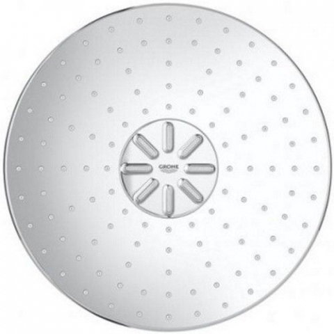 Palarie dus fix Grohe Rainshower 310 SmartActive, Ø31 cm cu brat, montaj pe perete, crom [1]