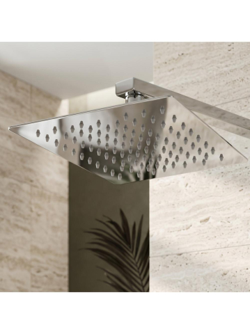 Palarie dus REA JS-P015 25 cm crom [4]