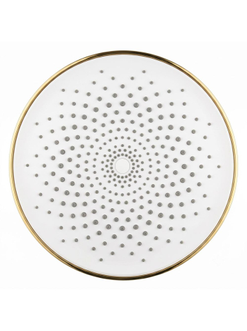 Cap de dus rotund Rea JS-021 auriu periat 225mm ABS [6]