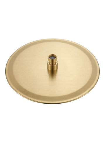 Cap de dus rotund REA JS-P014BG 250mm auriu periat inox [6]