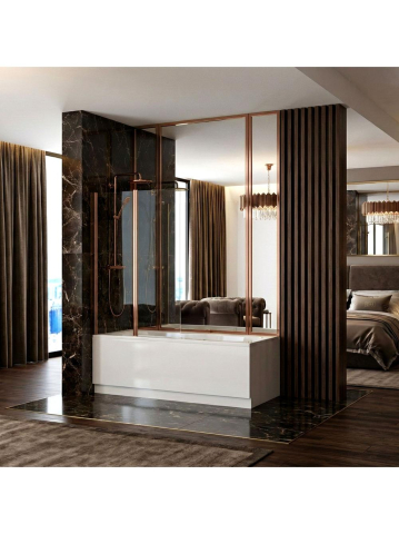 Panou pentru cada pliabil Rea Agat-2 100 cupru periat [3]