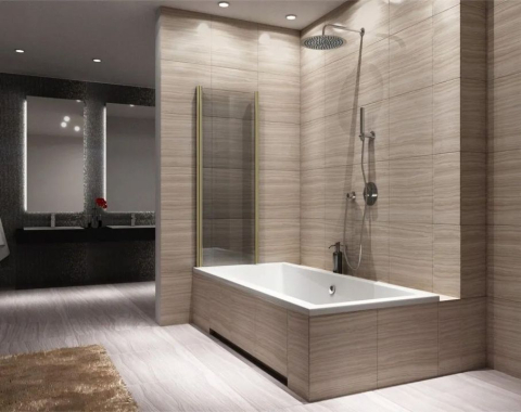 Panou pentru cada pliabil Rea Agat-2 80 auriu periat [3]