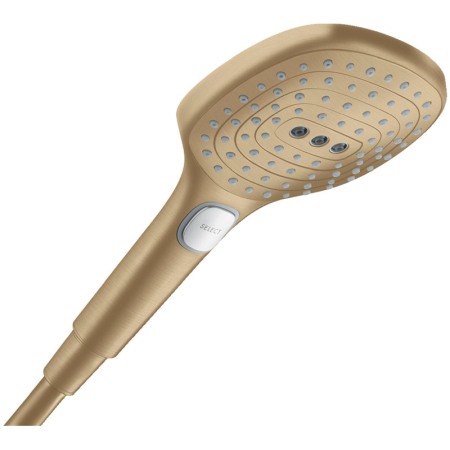 Sisteme de dus - Para de dus, Hansgrohe, Raindance Select E 120, 3 jeturi, bronz periat