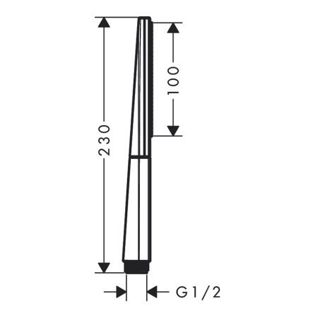 Para de dus, Hansgrohe, Rainfinity 100, crom [1]