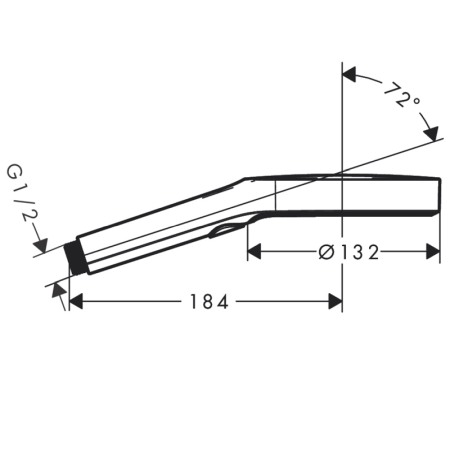 Para de dus, Hansgrohe, Rainfinity 130 3 jeturi, Alb mat [1]