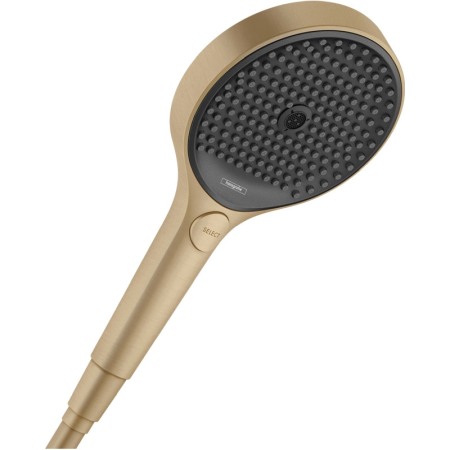 Sisteme de dus - Para de dus, Hansgrohe, Rainfinity 130, 3 jeturi, bronz periat