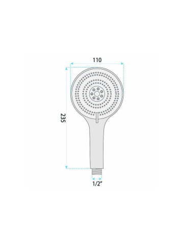 Para de dus REA JS-019 crom [10]