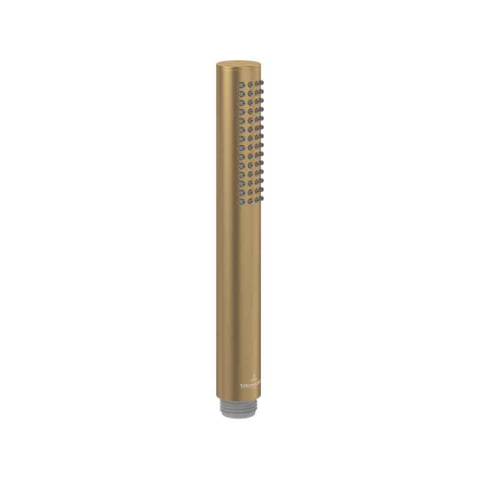 Sisteme de dus - Pară de dus Villeroy&Boch, Verve, tip baton, 1 jet, brushed gold
