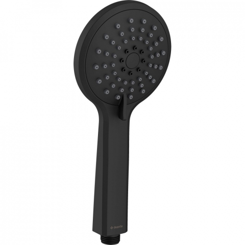 Sisteme de dus - Para dus Deante Jasmin cu 3 tipuri de jet, negru