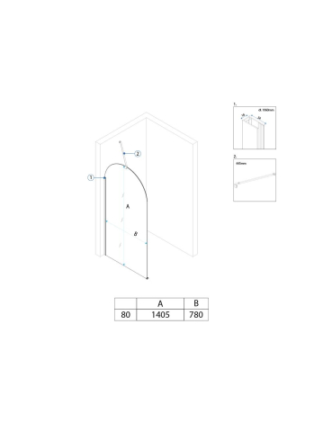 Paravan cada Rea Travis 80 cm auriu periat [9]