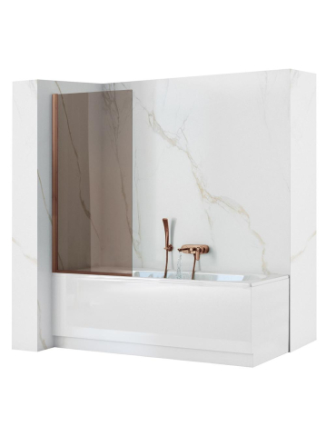 Paravane de cada - Paravan de baie Rea Elegant cupru periat 70