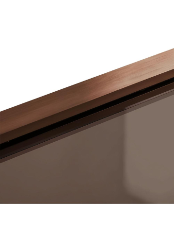 Paravan de baie Rea Elegant cupru periat 80 [4]