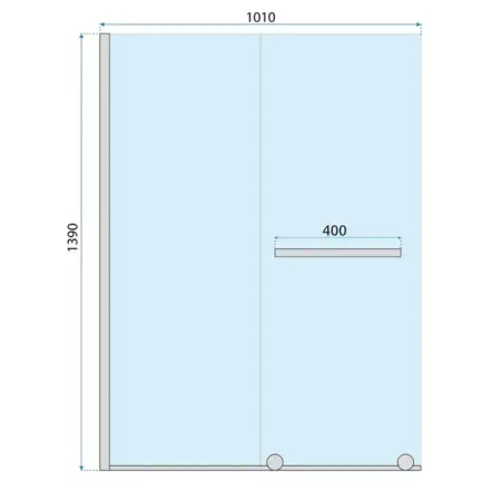Paravan de cada auriu periat Rea Fabian 100x140 cm [6]