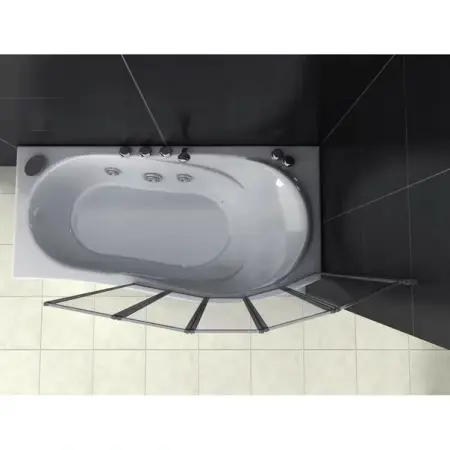Paravan de cada pliabil Rea Idea crom 120x140 cm mobil [4]