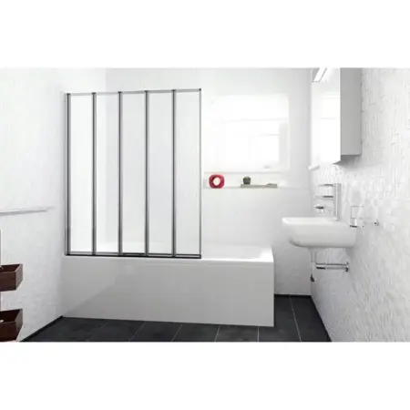 Paravan de cada pliabil Rea Idea crom 120x140 cm mobil [8]