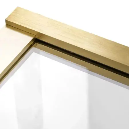 Paravan de cada Rea Elegant auriu periat 70x140 cm [4]