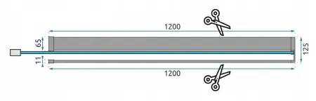 Paravan de dus Aero Auriu Periat Walk In + EVO N 90cm, Rea [3]