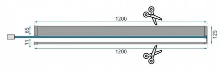 Paravan de dus Aero Intimo Auriu Periat Walk In + EVO 90cm, Rea [3]