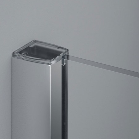 Paravan de dus SanSwiss, Easy, 80 x 200 cm, profil crom lucios [2]