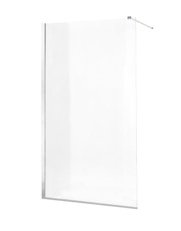 Paravan de dus tip Walk-in 110×200 cm 8 mm profil crom lucios [1]