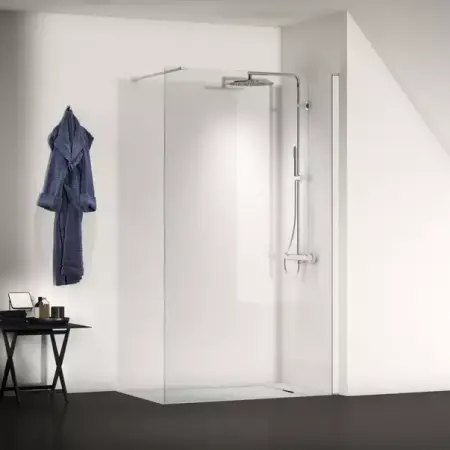 Paravan de dus - Paravan de dus tip Walk-in Ideal Standard i.life 120x200 cm sticla 8 mm argintiu