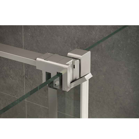 Paravan de dus tip Walk-in Mediterraneo Vario crom sticla securizata 8 mm 120 cm [5]