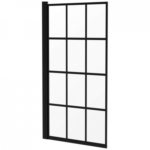 Paravane de cada - Paravan pentru cada Deante Jasmin 78x140 cm negru