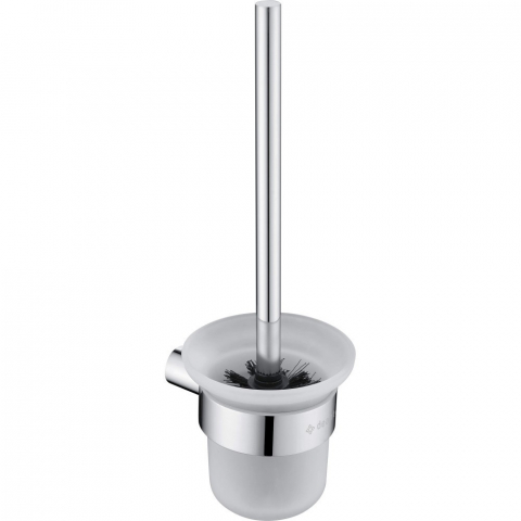 Accesorii toaleta - Perie WC Deante Round crom cu montare pe perete