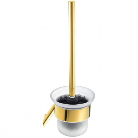 Accesorii toaleta - Perie WC Deante Silia auriu