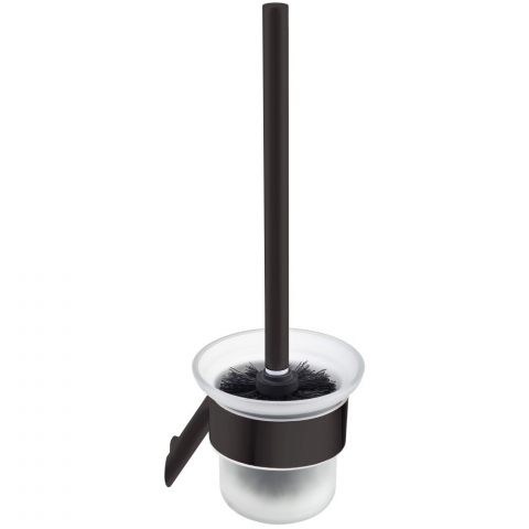 Accesorii toaleta - Perie WC Deante Silia negru mat